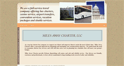 Desktop Screenshot of milesaway.biz
